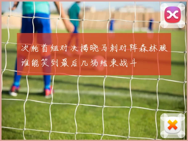 次轮首组对决揭晓马刺对阵森林狼谁能笑到最后几场结束战斗